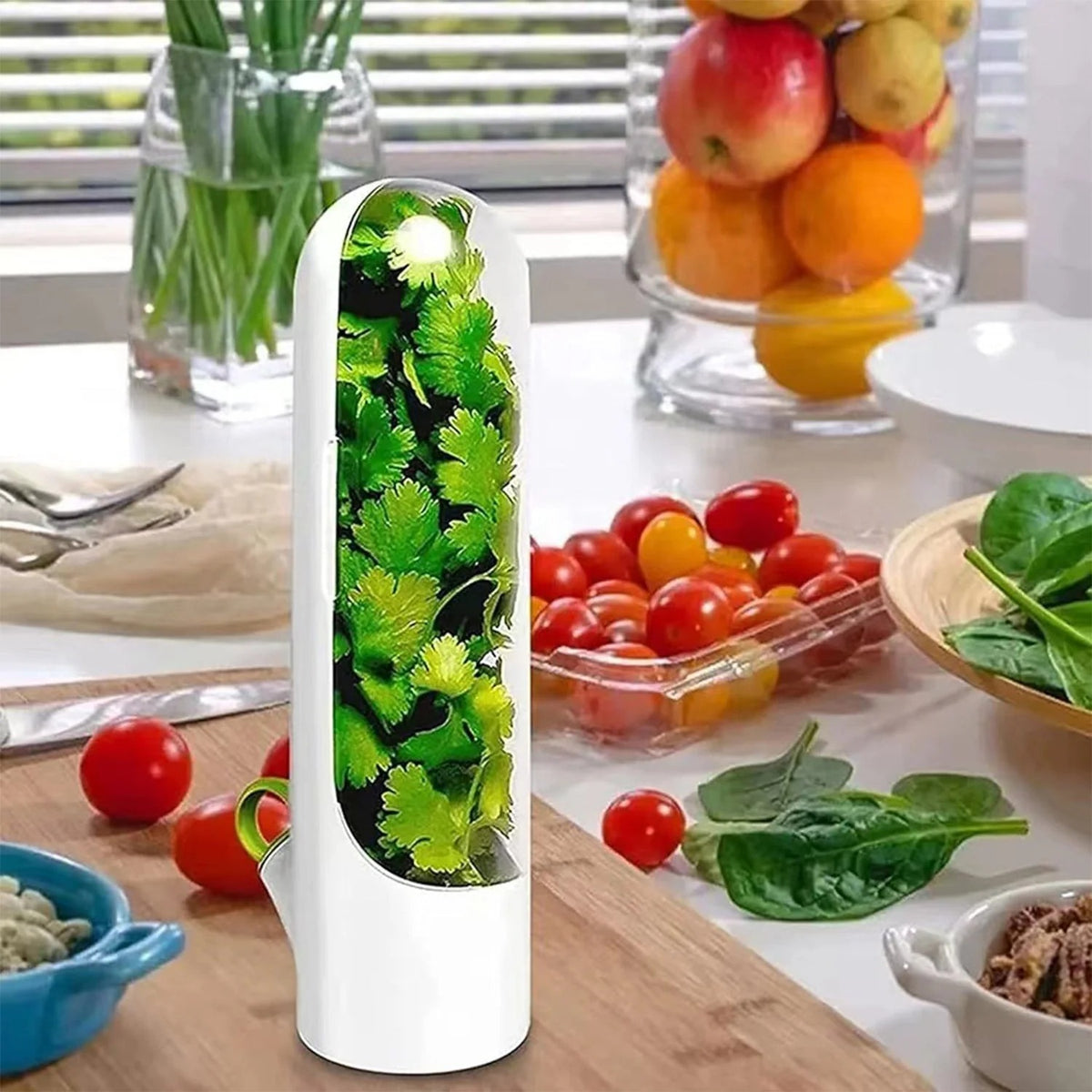 Portable Herb Keeper Product Description