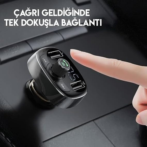 T-Typed Bluetooth MP3 Car Chargerm,