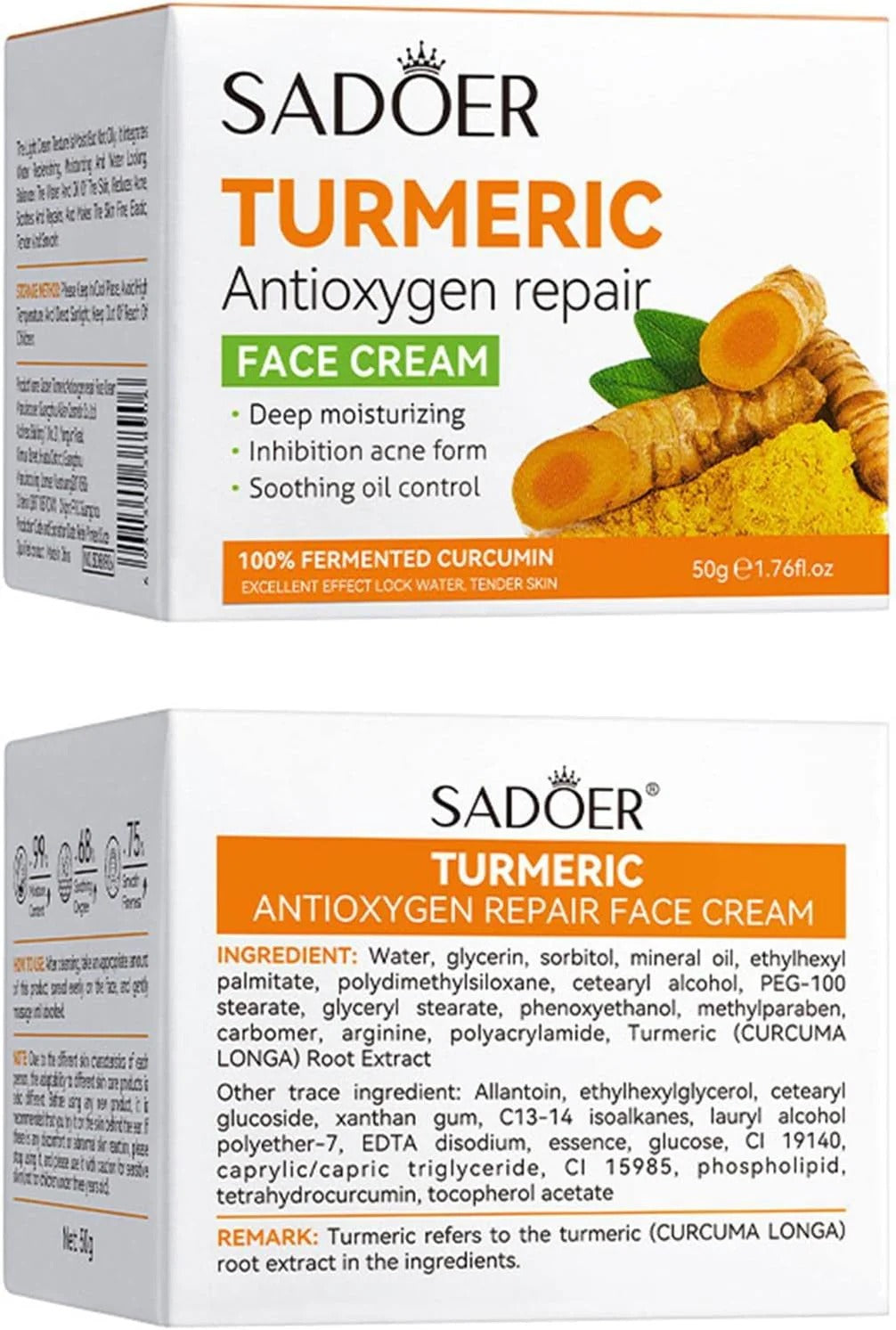 Sadoer Turmeric Face Cream